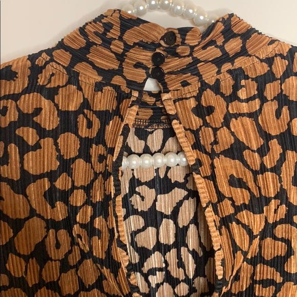 Leopard Print Topshop Turtleneck - Picture 5 of 5